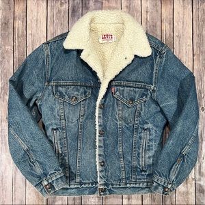 Vintage Levi’s Sherpa Jean jacket 1970s